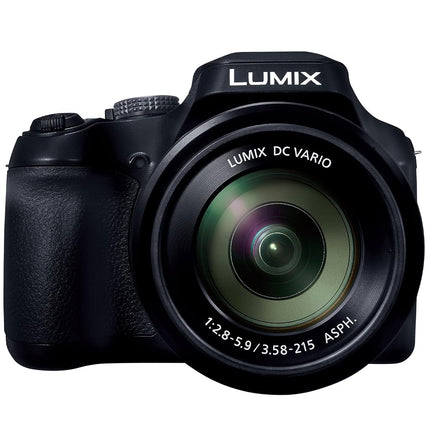 Cámara digital Panasonic LUMIX FZ80D de apuntar y disparar con grabación de video/foto 4K y estabilizador óptico de imagen Power, cámara para vlogging con zoom óptico de 60x y lente gran angular de 20-1200 mm - DC-FZ80D