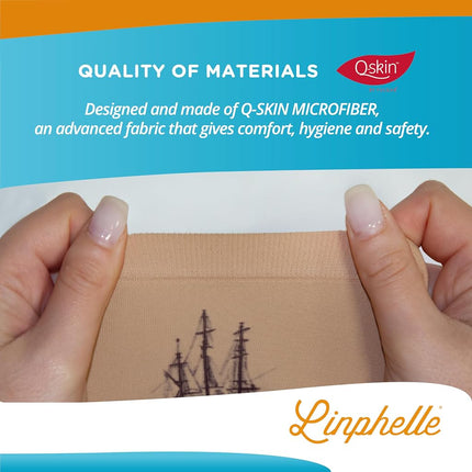 Linphelle Coverpicc - Upper Arm Cover for Picc Line, Soft Microfiber Arm Sleeve, Ideal for Picc Line, Glucose Sensor, Compass, XL
