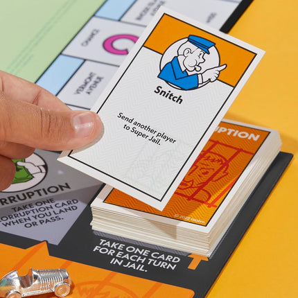 Monopoly Go to Jail Expansion | Add More Fun to Classic Monopoly Game and Play Faster | Ages 8+ | 2-6 Players | 40 Mins. | Family Board Games