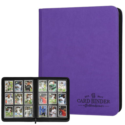 Foalgo 9 Pocket Trading Card Binder Album Folder, 