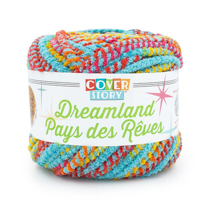 Lion Brand Yarn Cover Story Dreamland, Blanket Yar