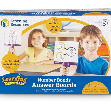 Learning Resources Number Bonds Answer Boards (set of 5)