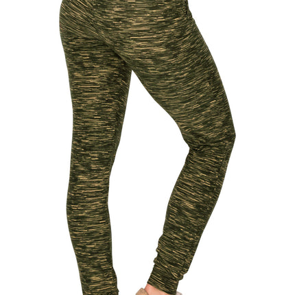 Pantalones joggers casuales para mujer ALWAYS - Súper suaves y elásticos, cómodos pantalones deportivos con bolsillos, Pjog128 / Olive Space Dye, M