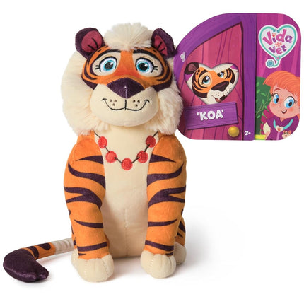 Vida The Vet, Koa Plush Toy, 7-Inch Tall Stuffed Animals with Super-Soft Fur, Kids Toys for Girls & Boys Ages 3 and up