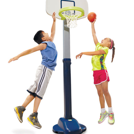 Little Tikes Adjust and Jam Pro Basketball Set, Bl