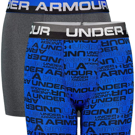 Under Armour Boys' Performance Boxer Briefs, Light