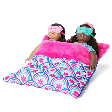 American Girl Truly Me Doll Playsets 18" Sleeping Bag Set for 2 People Age 6+