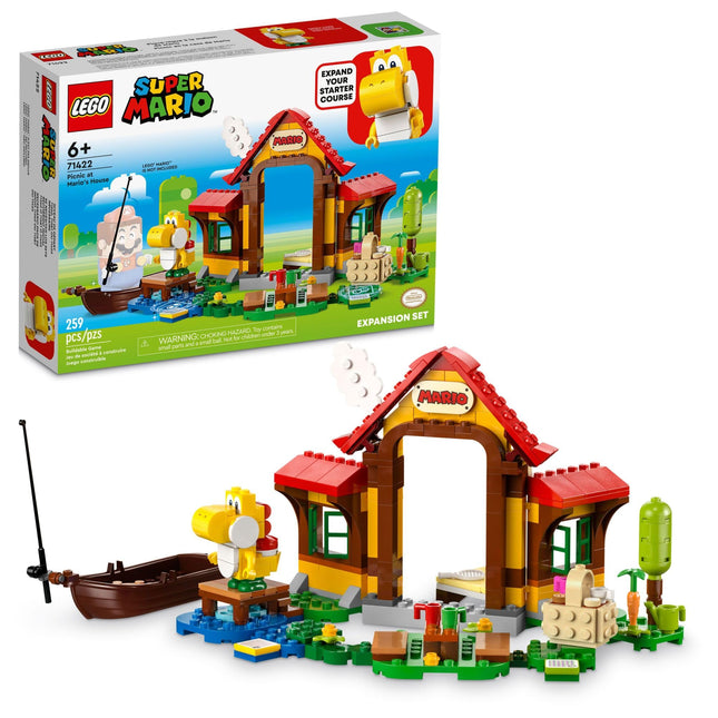 LEGO Super Mario Picnic at Mario’s House Expansion