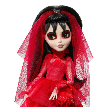 Monster High SKULLECTOR Beetlejuice Beetlejuice Doll 2 Pack Betelgeuse and Lydia Deetz Collectible Figures with Accessories and Display Packaging HYV96