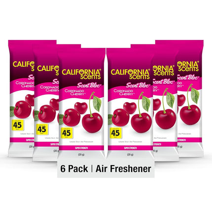 California Scents PB-607 Coronado Cherry Air Freshener, Set of 6
