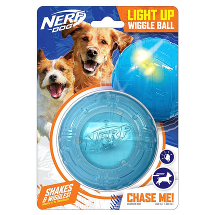 Nerf Dog 3.5in Wiggle Ball -Blue, (NF-4082)