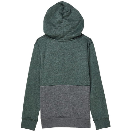 Hurley Boys' Solar Pullover Hoodie, Green Heather, 4