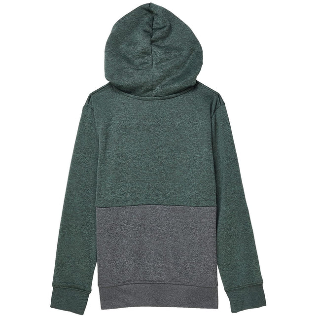 Sudadera con capucha Solar de Hurley para niños, verde jaspeado, 4
