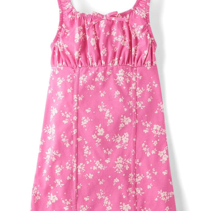 The Children's Place Girls' Casual Everyday Sleeveless Dresses, Yreka Pink Corset, X-Small