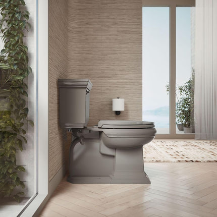 Kohler 4636-RL-K4 Cachet READYLATCH Quiet Close Elongated Toilet SEAT, Cashmere