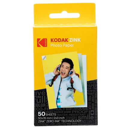 KODAK 2 ʺ x 3ʺ Premium ZINK Photo Paper 50-Pack - 