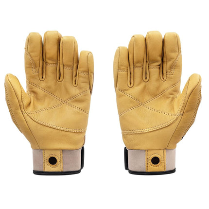 PETZL - Gants légers d'assurage/descente en rappel CORDEX - Unisexe, couleur sable, T.XS