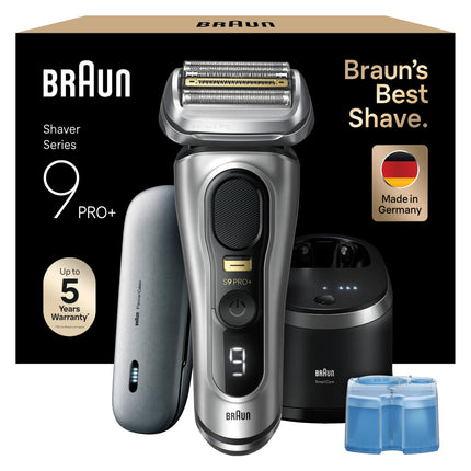Braun Series 9 PRO+ 9577cc Electric Razor for Men,