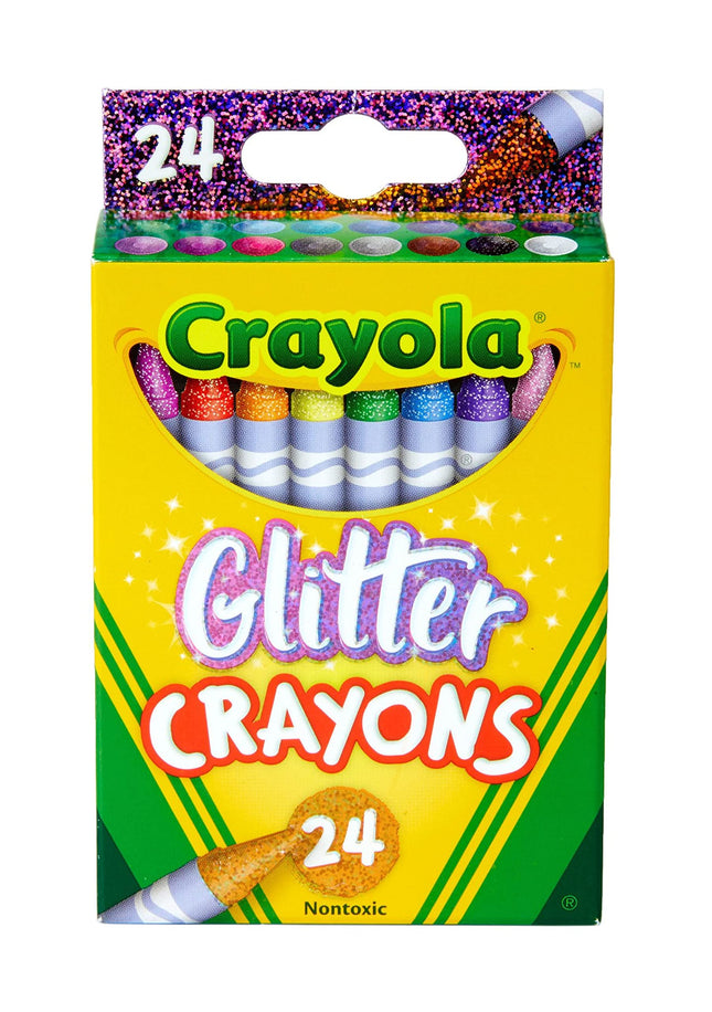 Crayons 24 CT. Glitter
