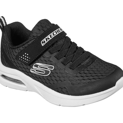 Skechers Boy's Microspec Max - Torvix Sneaker Sneaker, Black, 3 Little Kid