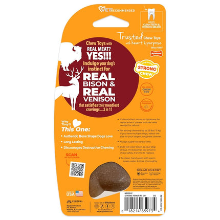 Nylabone Strong Chew Femur Bone Dog Toy, Dog Bone for Aggressive Chewers