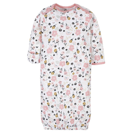 Robes 4 pièces pour bébés filles Gerber, rose ourson, prématuré