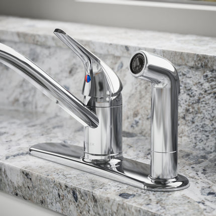 Grifo de cocina Jolt con caño giratorio