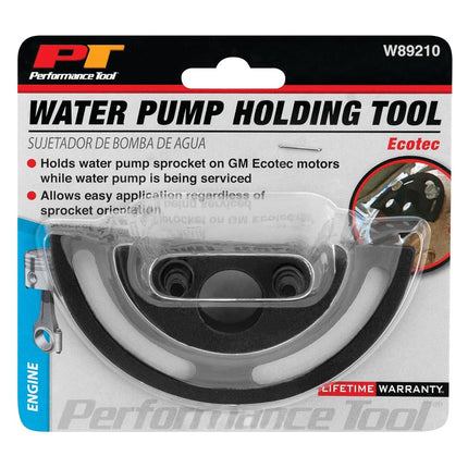 Performance Tool W89210 Water Pump Sprocket Holder for GM Ecotec (GM 2.2L and 2.4L Chevrolet, Oldsmobile, Saturn, Pontiac Ecotec Engines)