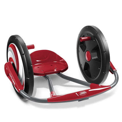 Radio Flyer Cyclone Three Wheel 306 Degree Spin Arm Powered Trike for Hours of Outdoor Fun for Ages 3-7