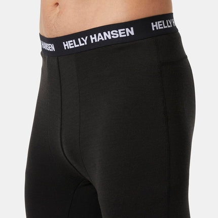Helly Hansen Men's Lifa Merino Midweight Pant, Black, M