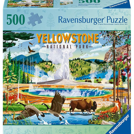 Ravensburger - 500 piece jigsaw puzzle - Yellowstone National Park