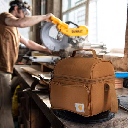 Carhartt Deluxe Dual Compartment Insulated Lunch Cooler Bag