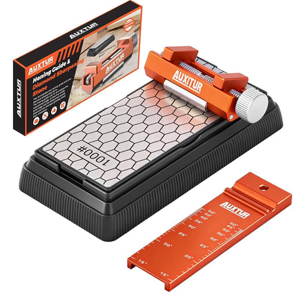 AUXTUR Honing Guide & Chisel Sharpening Jig Set wi