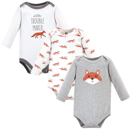 Pañaleros de algodón unisex de Hudson Baby, Little Fox, 3-6 meses