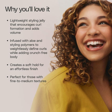 OUIDAD Curl Shaper Out Of Thin (H) air Volumizing Jelly, 2.2 oz.