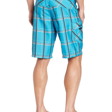 Bermudas Hurley Supersuede de Puerto Rico para hombre, Cian, 30