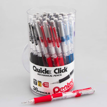 Pentel Quick Click Mechanical Pencil, (0.5mm) Fine