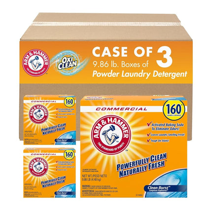 Arm & Hammer 33200-00109 Powder Laundry Detergent,