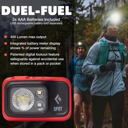 Black Diamond Equipment Spot 400 Headlamp, Octane
