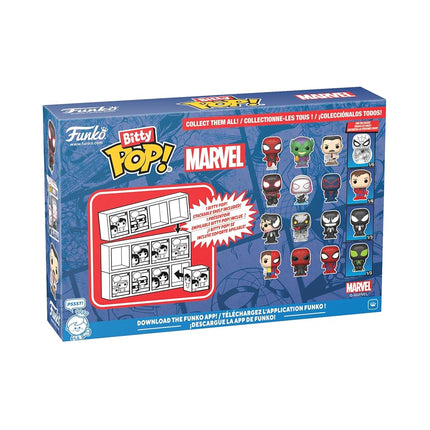 Funko Bitty POP! 4 Pack: Spider-Man - Miles Morales (1 in 6 Chase Chance)