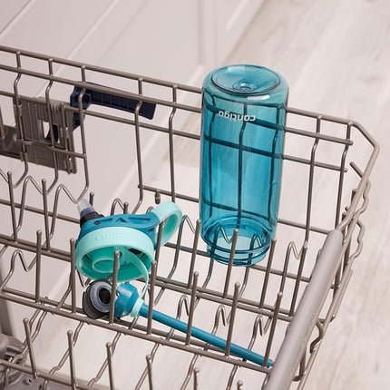 Contigo Aubrey Leak-Proof Spill-Proof Water Bottle 20oz. 2 Pack Jade/Licorice & Juniper/Jade