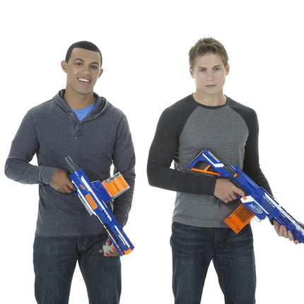 NERF Rampage N-Strike Elite Toy Blaster with 25 Dart Drum Slam Fire for Kids, Teens, & Adults (Amazon Exclusive)