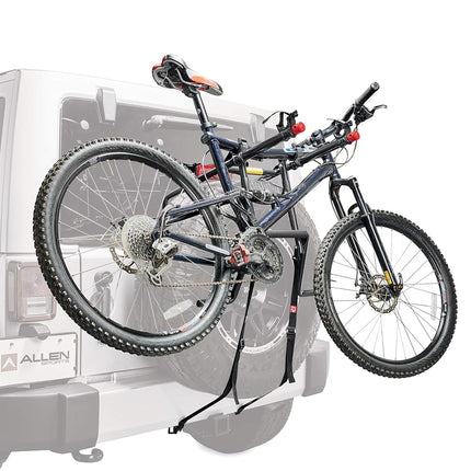 Allen Sports Deluxe 2-Bike Spare Tire Mounted Carrier, Model 322DN, Black
