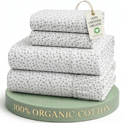 LANE LINEN Full Size Sheets 100% Organic Cotton Co