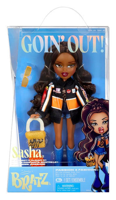Bratz Goin' Out! - Sasha - 1 Collectible Fashion D