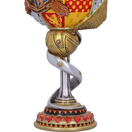 Nemesis Now Harry Potter Golden Snitch Quidditch Collectible Goblet, Resin, Yellow, 19.5cm