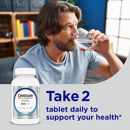 Centrum Minis Men 50+ (280 Count) Multivitamin/Multimineral Supplement Tablets