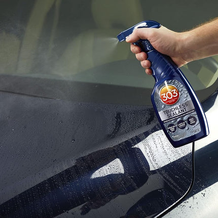 303 Products Touchless Sealant - SiO2 Water Activated Paint & Glass Protection - Spray On, Rinse Off - Lasts 2X Longer Than W- Deep, Wet Shine, 32 fl. oz. (30394CSR)