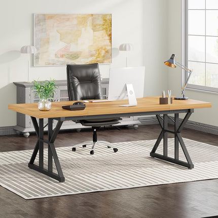 Tribesigns 180 cm Executive Desk, Large Computer D