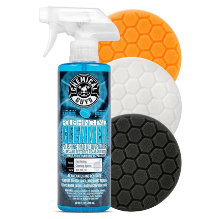 Chemical Guys HEX_3KIT_6 6.5" Buffing Pad Kit (4 I